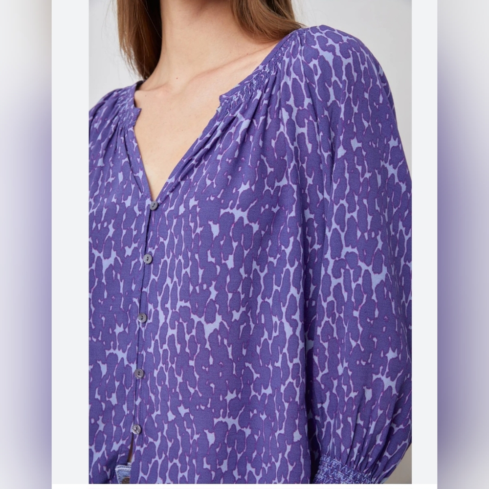 Rails Mariah Lavender Leopard Print. Size S - image 1